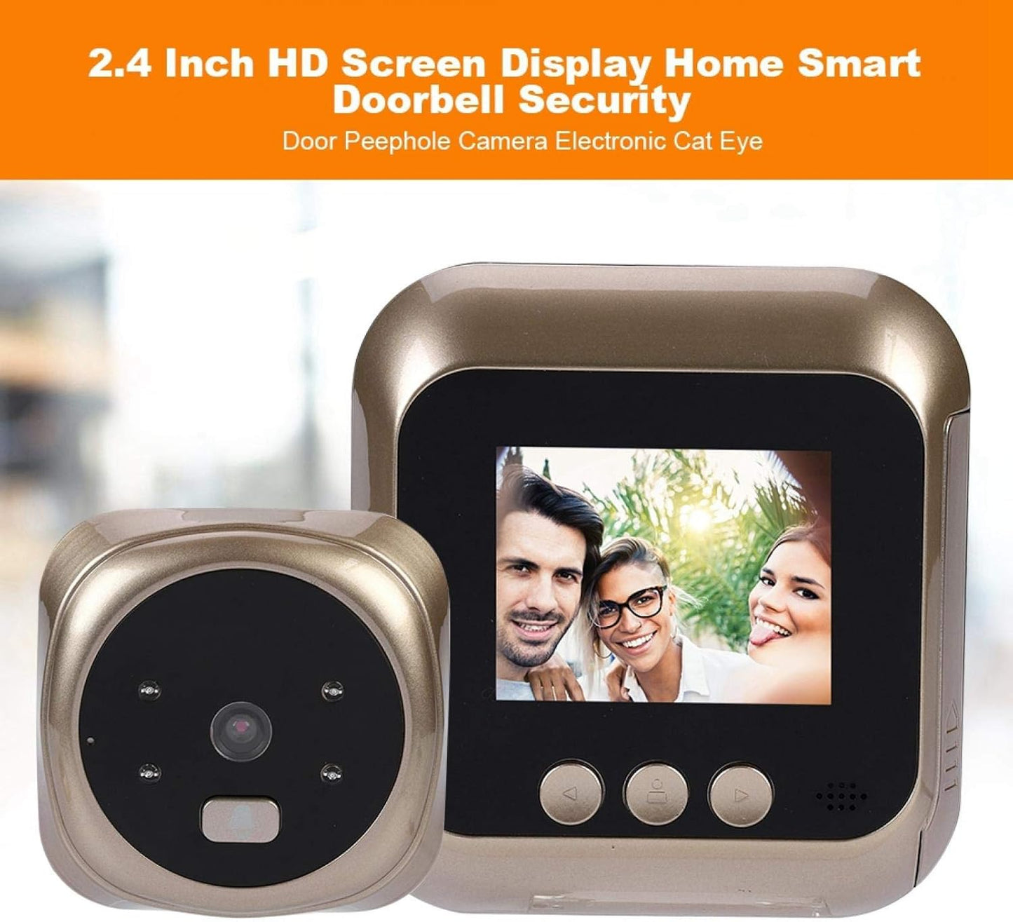 Doorbell Door Viewer Smart Doorbell,for HD Screen Display
